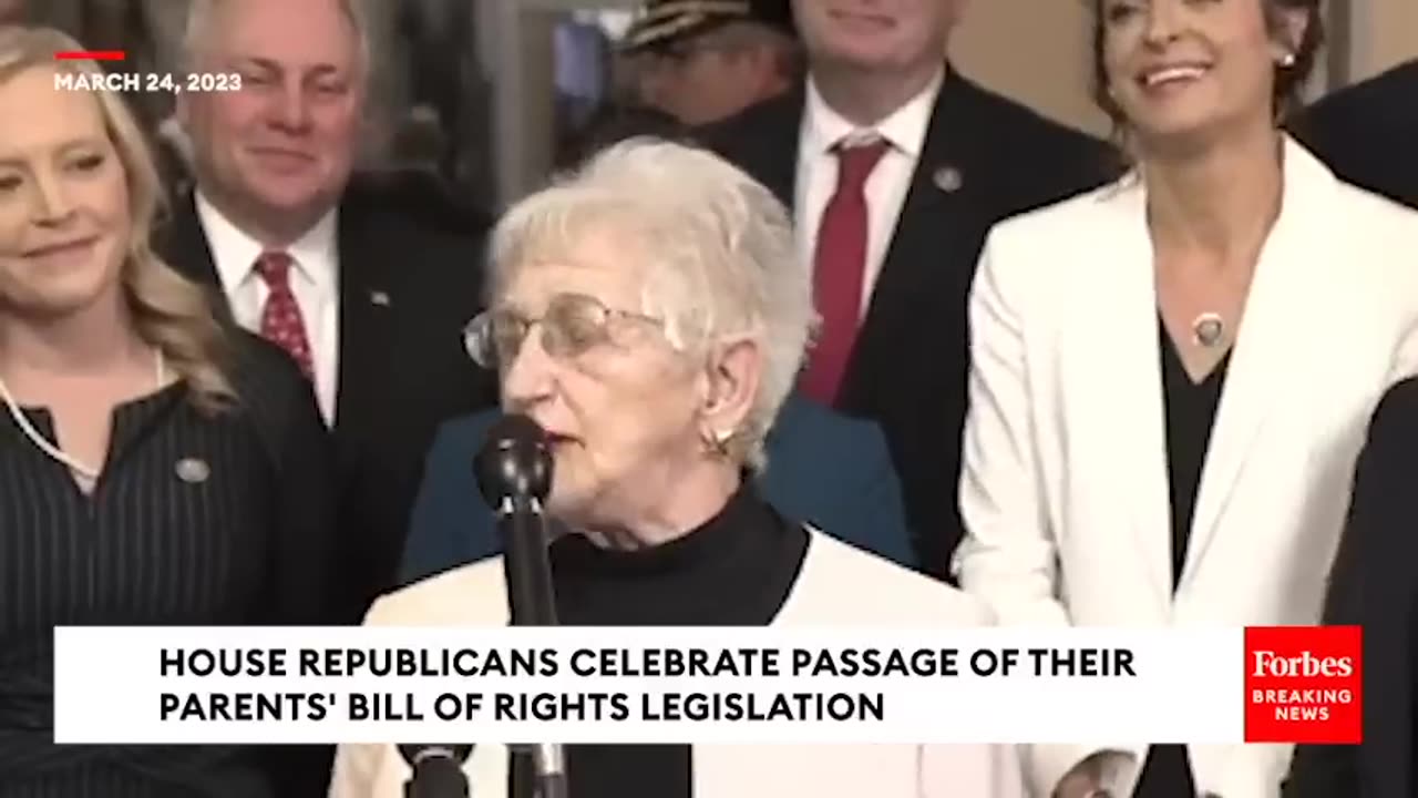 JUST IN- House Republicans Take Victory Lap After Passing Their Parents' Bill Of Rights Legislation