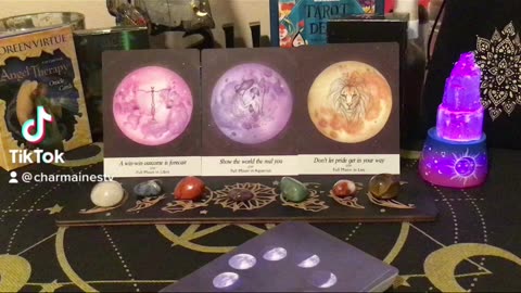 Full Moon 🌕 Reading w/Moonology Deck #tarot #oracle #reading #viral #fyp