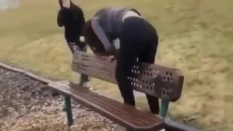 she looked like one of those inflatable people advertisement things 😩😂