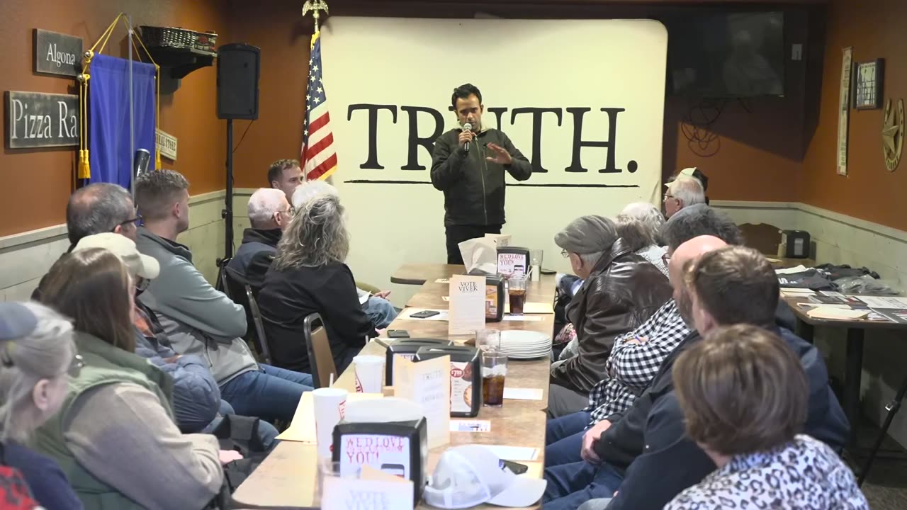 Live on Rumble | Vivek 2024 Town Hall in Kossuth County, IA