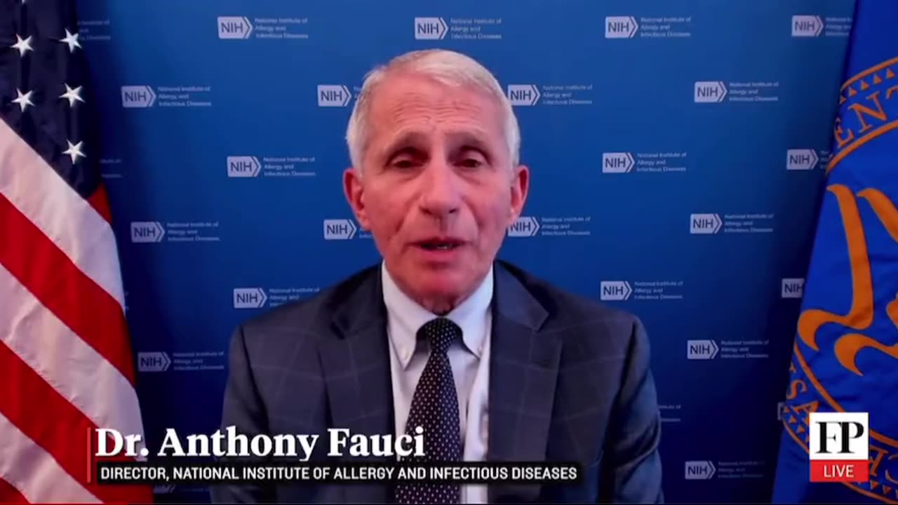 Fauci Admits the True Purpose of the Lockdowns