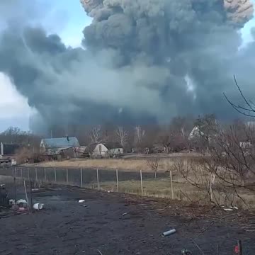 Arms depot in Kalynivka town in Ukraine blown up