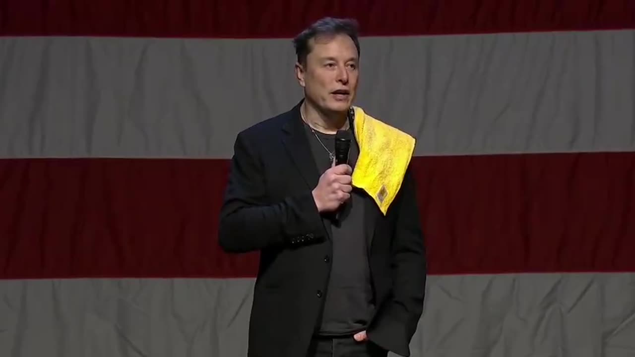 ELON MUSK: "I was born in Africa - so I can't be President, but I don't want to be President... (10/20/24)