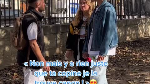 La réaction de son mec à la fin 😳