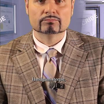 Business Hand Gestures! This one is "The Handguns Steeple"