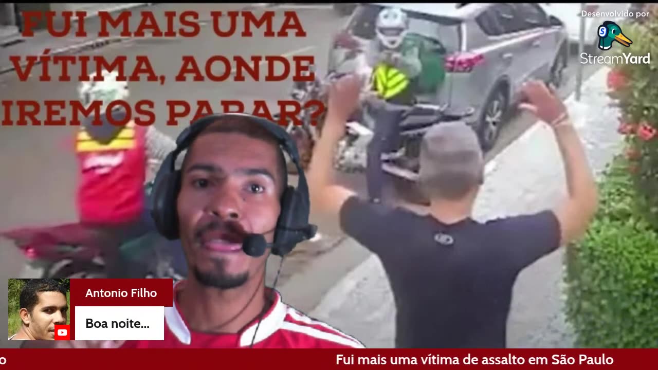 TERRA PLANA - KM7rxUoBbWc - Fui mais uma Vítima de Assalto, acabou pra min!
