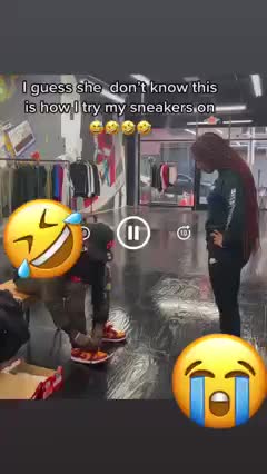 I bet she was shocked..lol