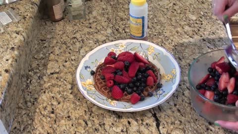 My Go-To Breakfast: Tone It Up Protein Waffle (2012-06-16)