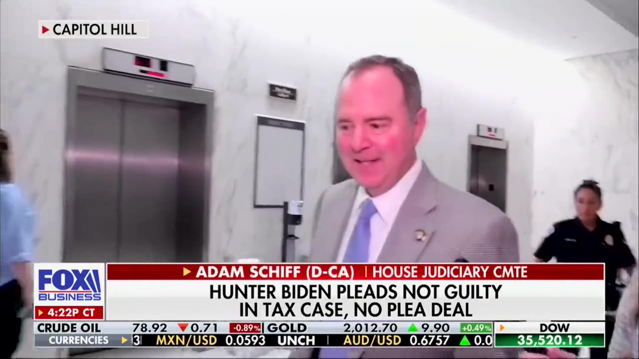 Adam Schiff MOCKED for Saying GOP Pushing Biden Impeachment "Without Evidence"