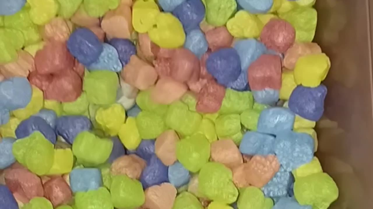 Whats cuter than a ferret hiding in heart shaped packing peanuts!!