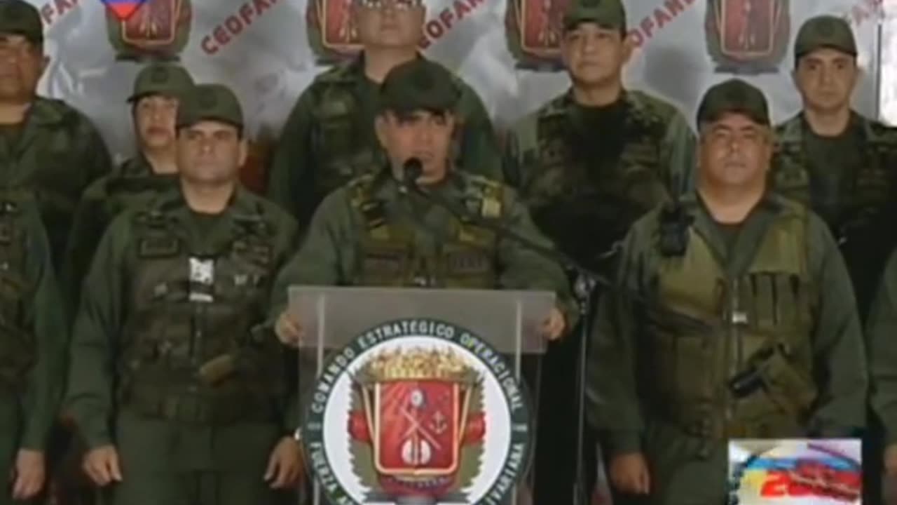 V01 ALTO MANDO MILITAR PIDE LA RENUNCIA DE NICOLAS MADURO