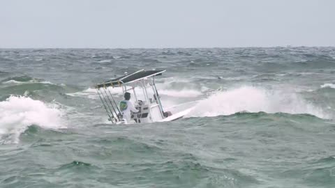 PASSENGER DESTROYED BY HUGE WAVE AT BOCA INLET