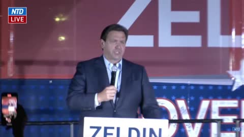 Ron DeSantis Backs Lee Zeldon for Governor of NY