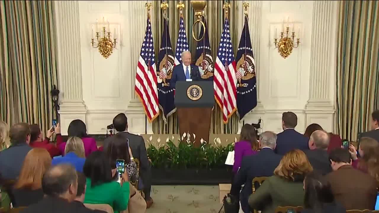 President Biden provides first remarks after 2022 Midterms