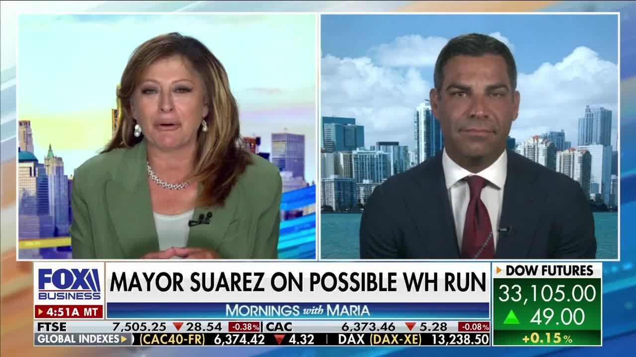 Miami mayor for president? Suarez explains why his city is the new American dream