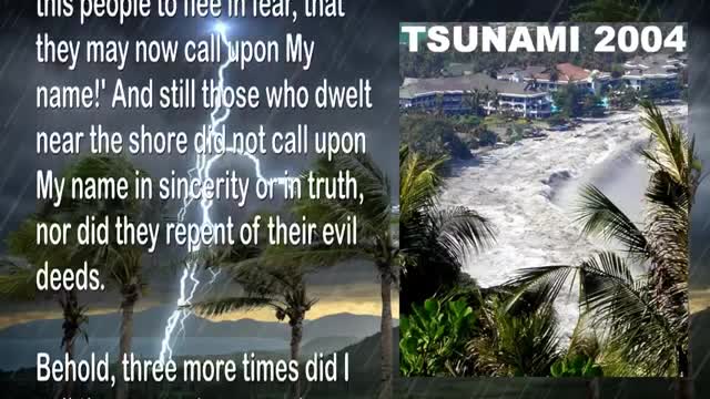 Signs... The Earth will quake and tremble and the Seas roar 🎺 Trumpet Call of God