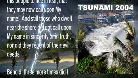 Signs... The Earth will quake and tremble and the Seas roar 🎺 Trumpet Call of God