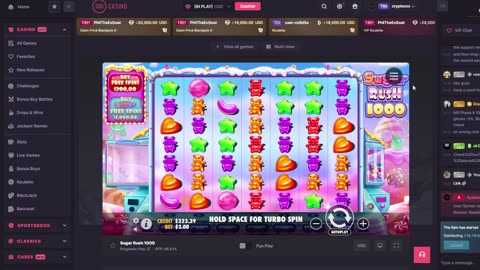 500 Casino - Deposit $2500 / 100 Free Spins ($6)