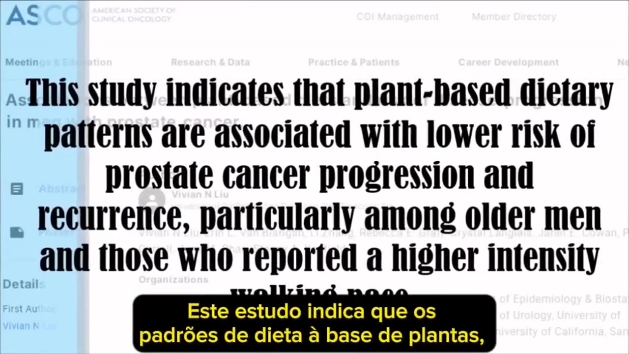 Dieta à base de plantas no cancro da próstata