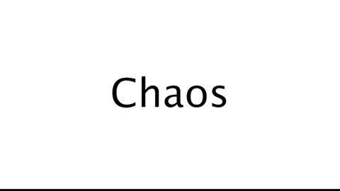 How to Pronounce Chaos