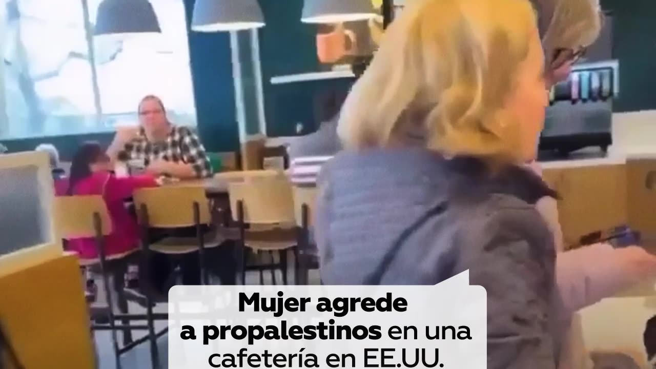 Mujer agrede a una pareja de palestinos en una panadería estadounidense