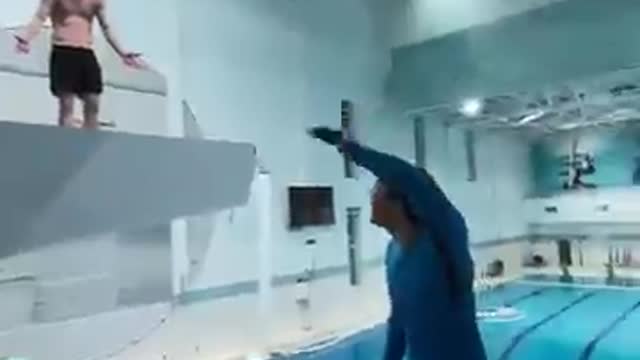 iPhone prank in swimming pool #shorts