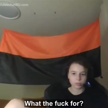 Ukrainian Nazi Supporter wants Russians killed