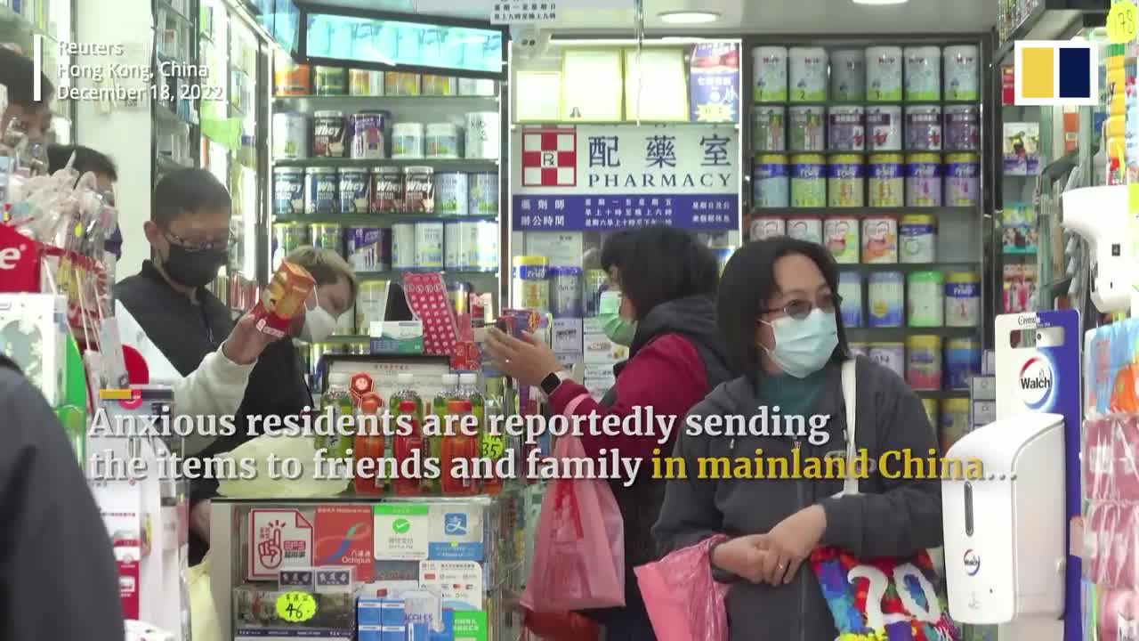 Demand for Covid tests, medications in mainland China empties shelves in Hong Kong, Thailand