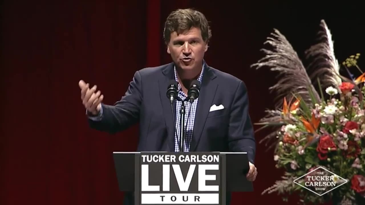 Tucker Carlson Speaks in Califonia