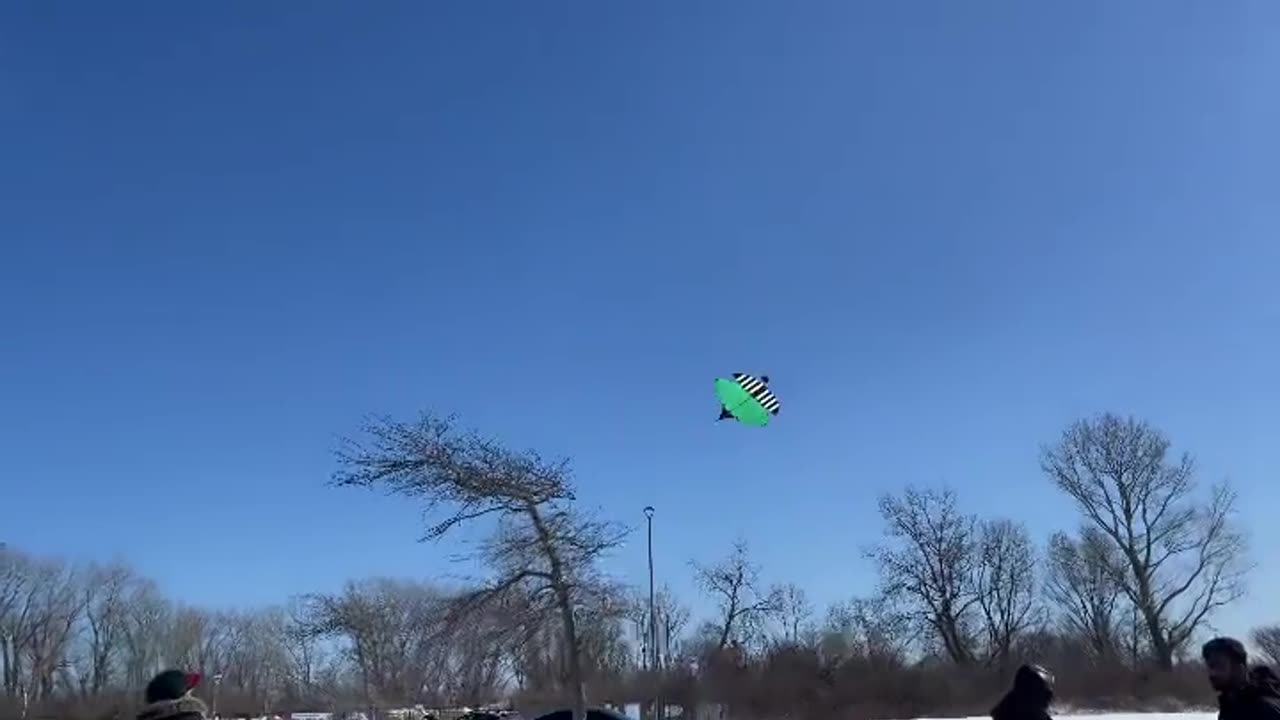 Beautiful Weather kite flying