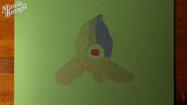 Draw A Picture Of A Fish With Its Mouth Open