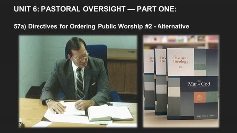 Albert Martin's Pastoral Theology Lecture 113
