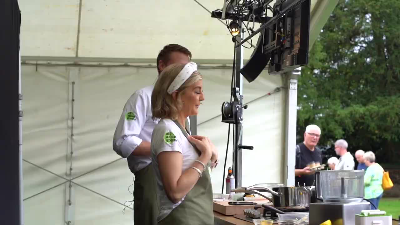 All About Greens x The Great British Food Festival - BEHIND THE SCENES