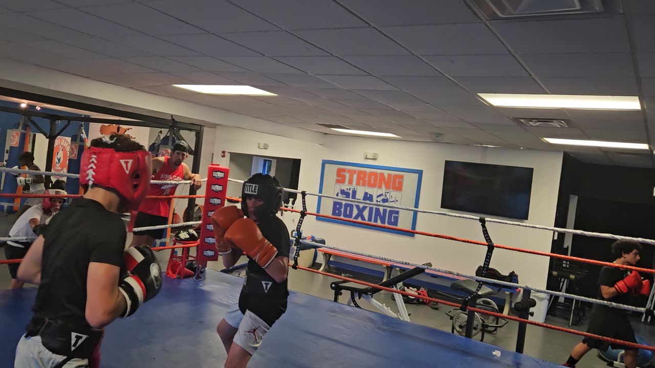 Joey sparring Dylan 1. 7/23/24