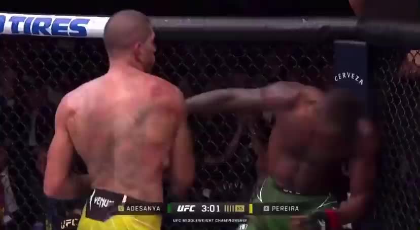 UFC 281 ISRAEL ADESANYA gets finished by ALEX PERIERA