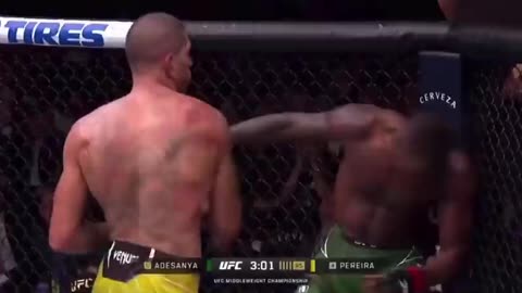 UFC 281 ISRAEL ADESANYA gets finished by ALEX PERIERA