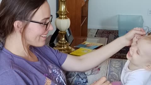 Alexandra and PbJ laughing