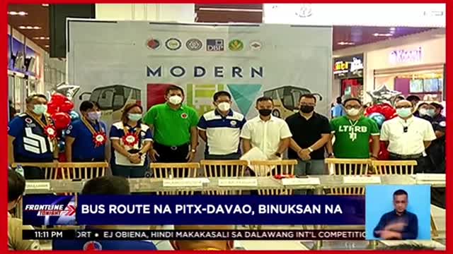 Bus route na PITX-Davao,binuksan na