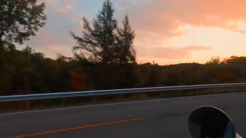 First Day of Fall 🍂 Autumn Overnight at Off Grid Riverside Cabin 🍁 Fall Foliage Adventures-9