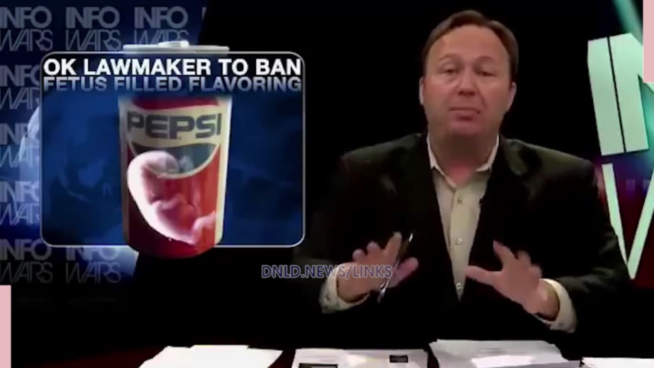 Alex Jones Was Warning You About Aborted Baby Cells In Vaccines, Food & Cosmetics Since 2012 - 6/22/23