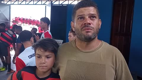 Murilo e Lucas falam sobre a escolinha de futebol do Flamengo