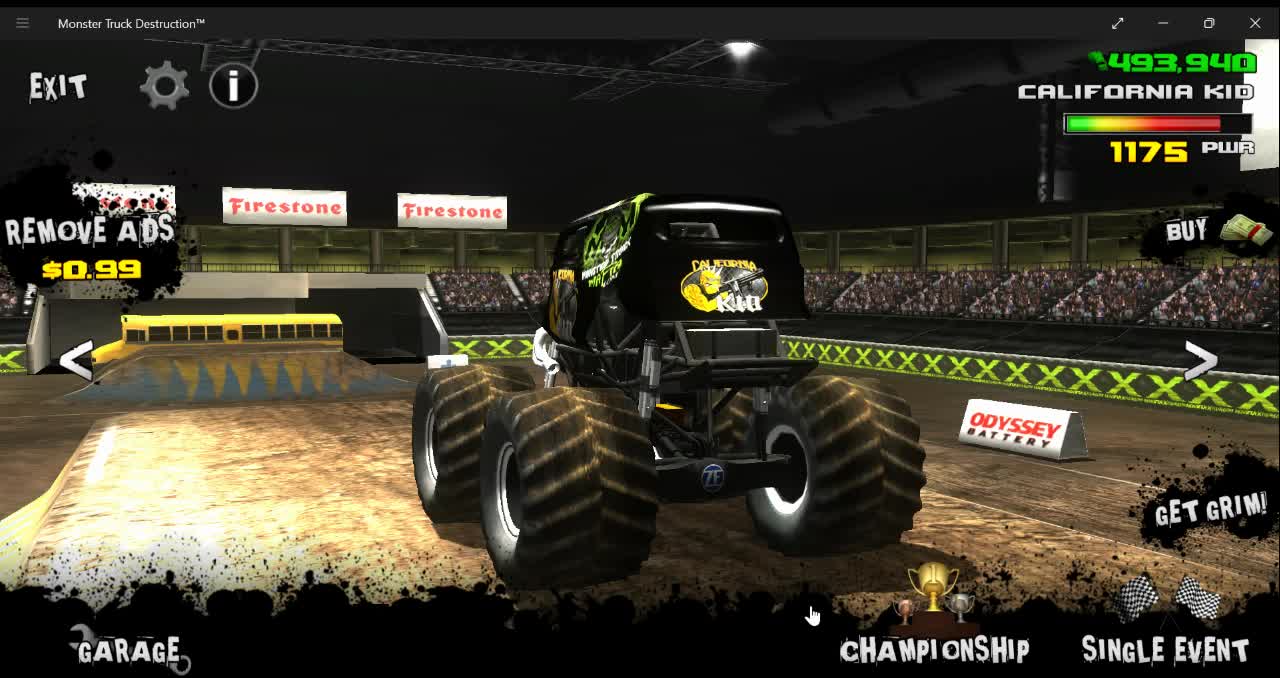 Monster Jam Sunday Special part 1( monster truck video game freestyle)