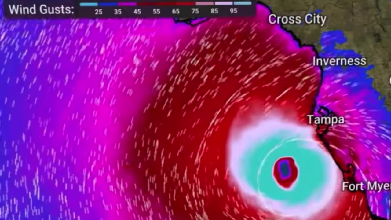 Hurricane Milton's Near-Impossible Shift Caught on Camera – Unbelievable Footage!