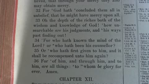 The depth of the riches