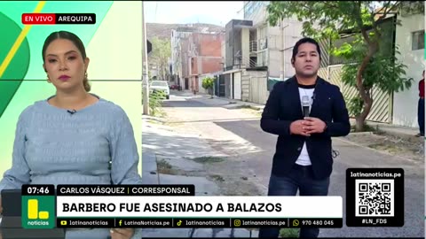 Barbero baleado pierde la vida en Arequipa: "No descartan un ajuste de cuentas"