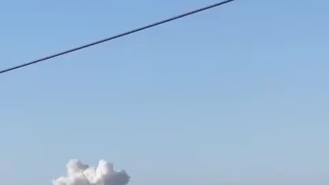 Hezbollah launched heavy rockets