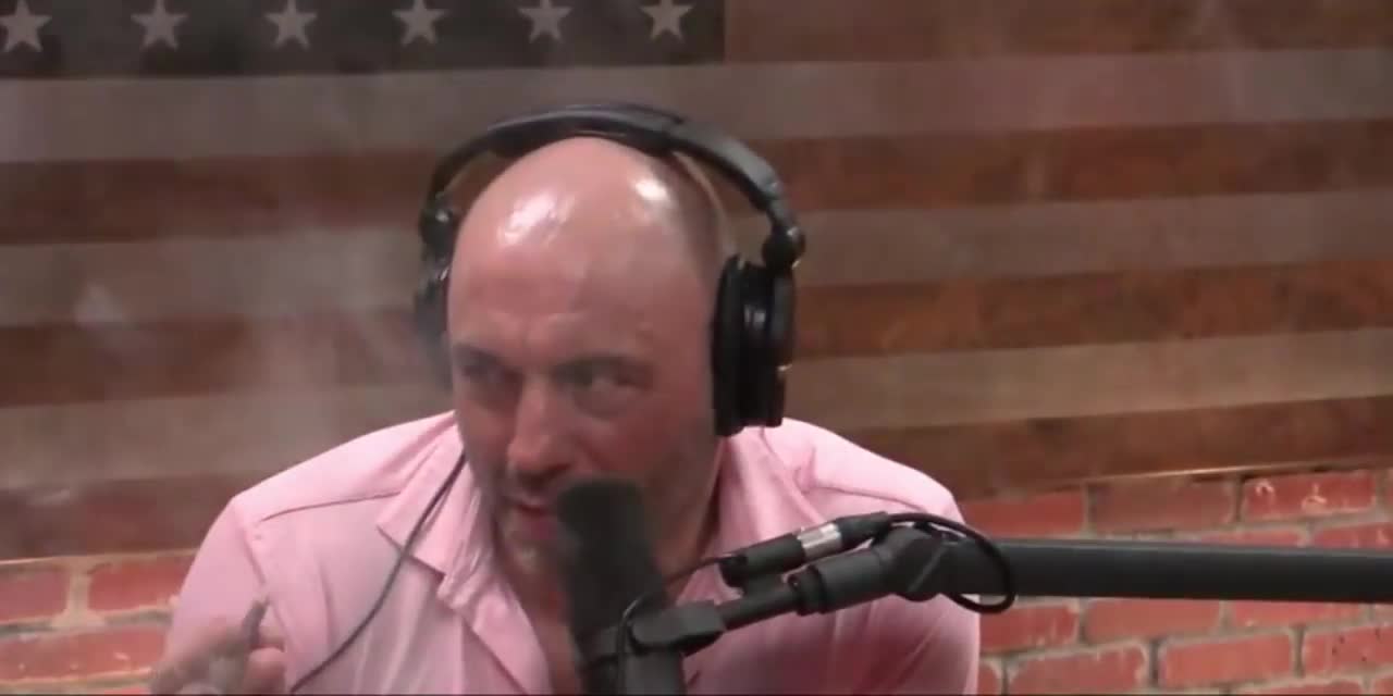 Elon Musk smokes a big blunt during podcast
