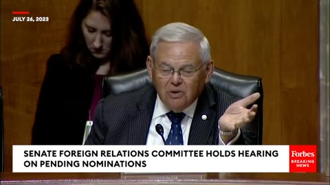 I Salute The Albanians’- Bob Menendez Commends Efforts To Host Iranian Refugees