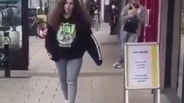 hilarious dinosaur prank video