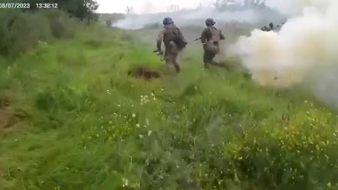 Intense Footage of A Ukrainian Assault